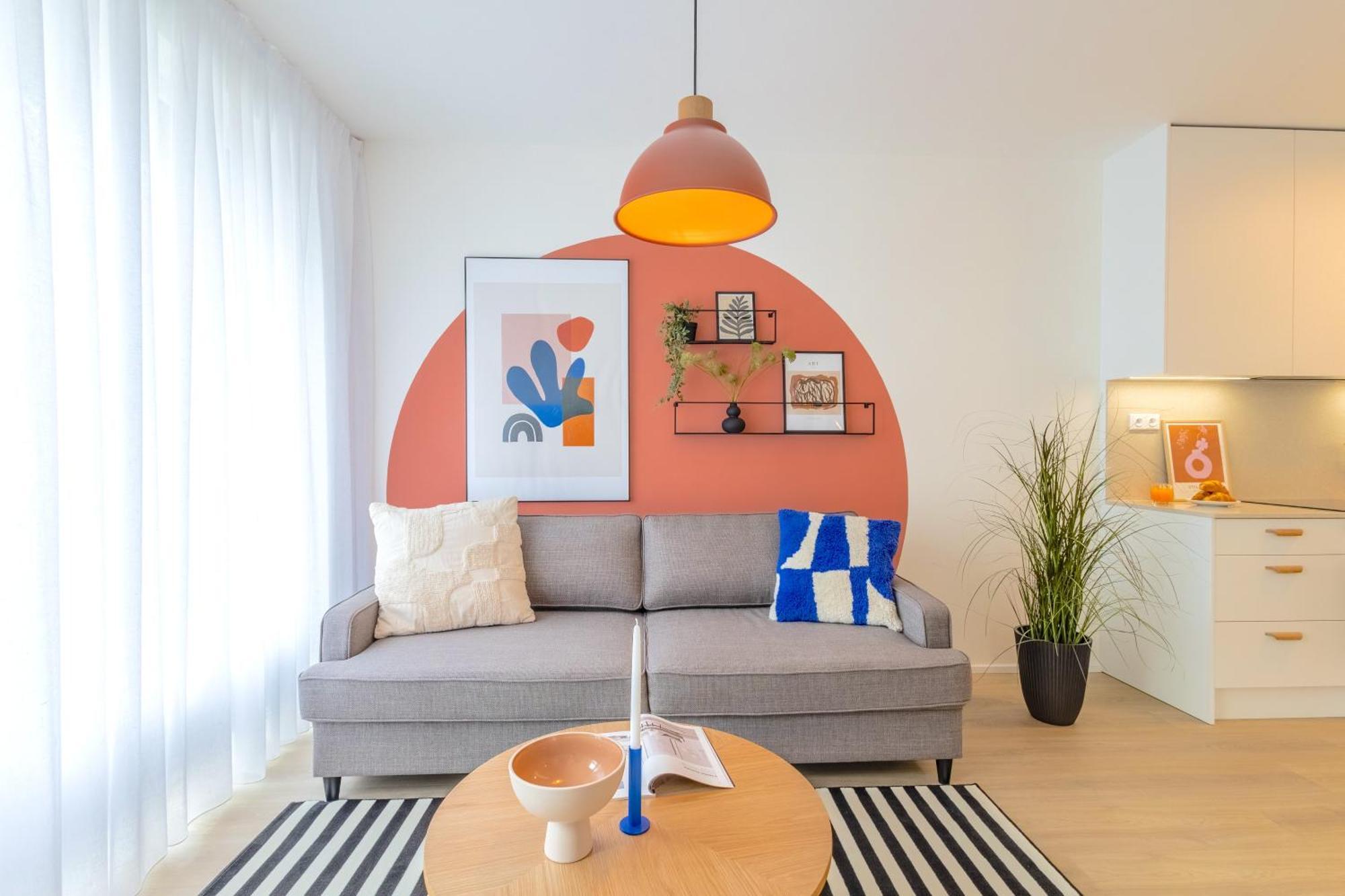Apartmán Design - Balcony, Free Parking, Yoga, 10 Mins To Center, By Gravity Praha