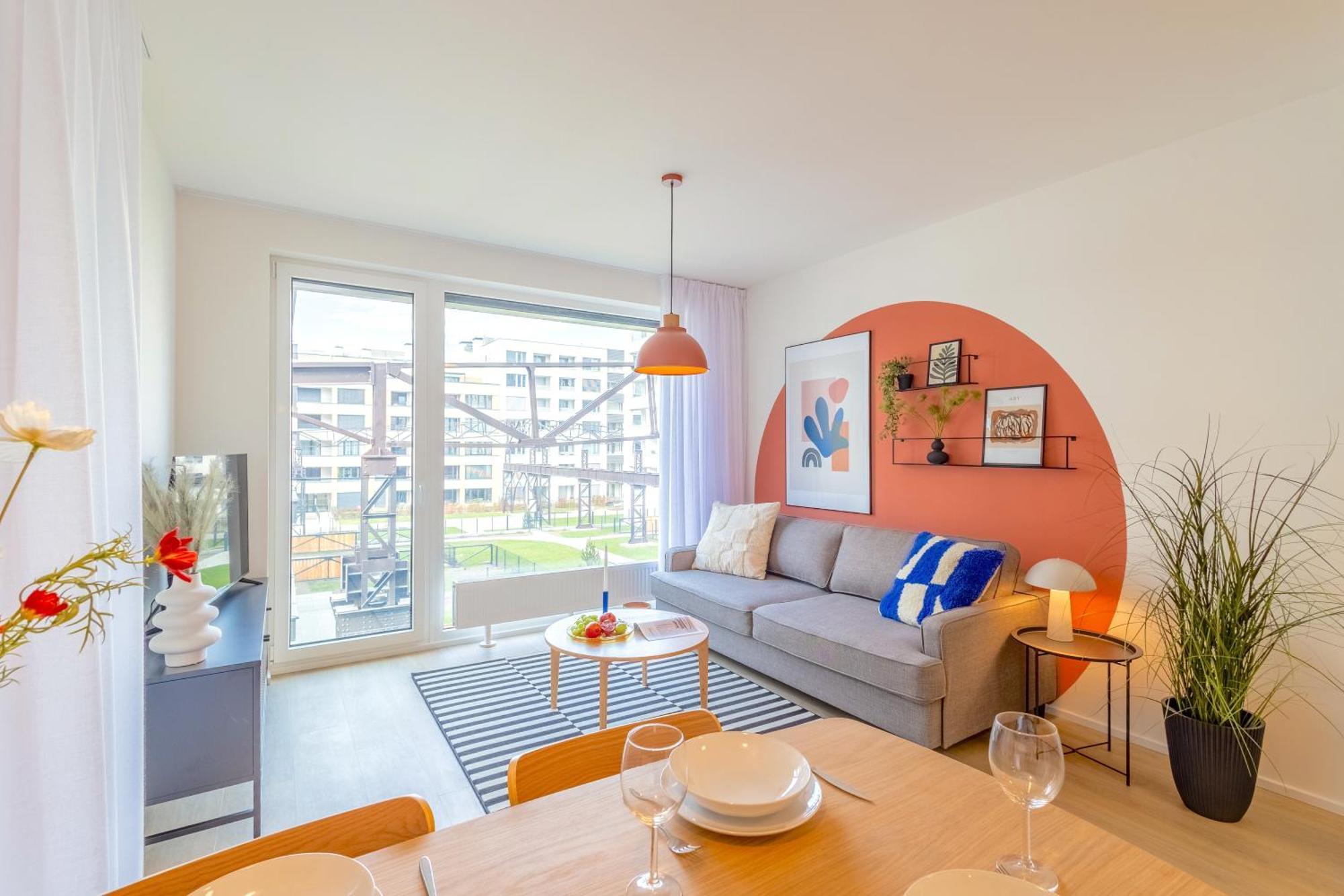 Apartmán Design - Balcony, Free Parking, Yoga, 10 Mins To Center, By Gravity Praha