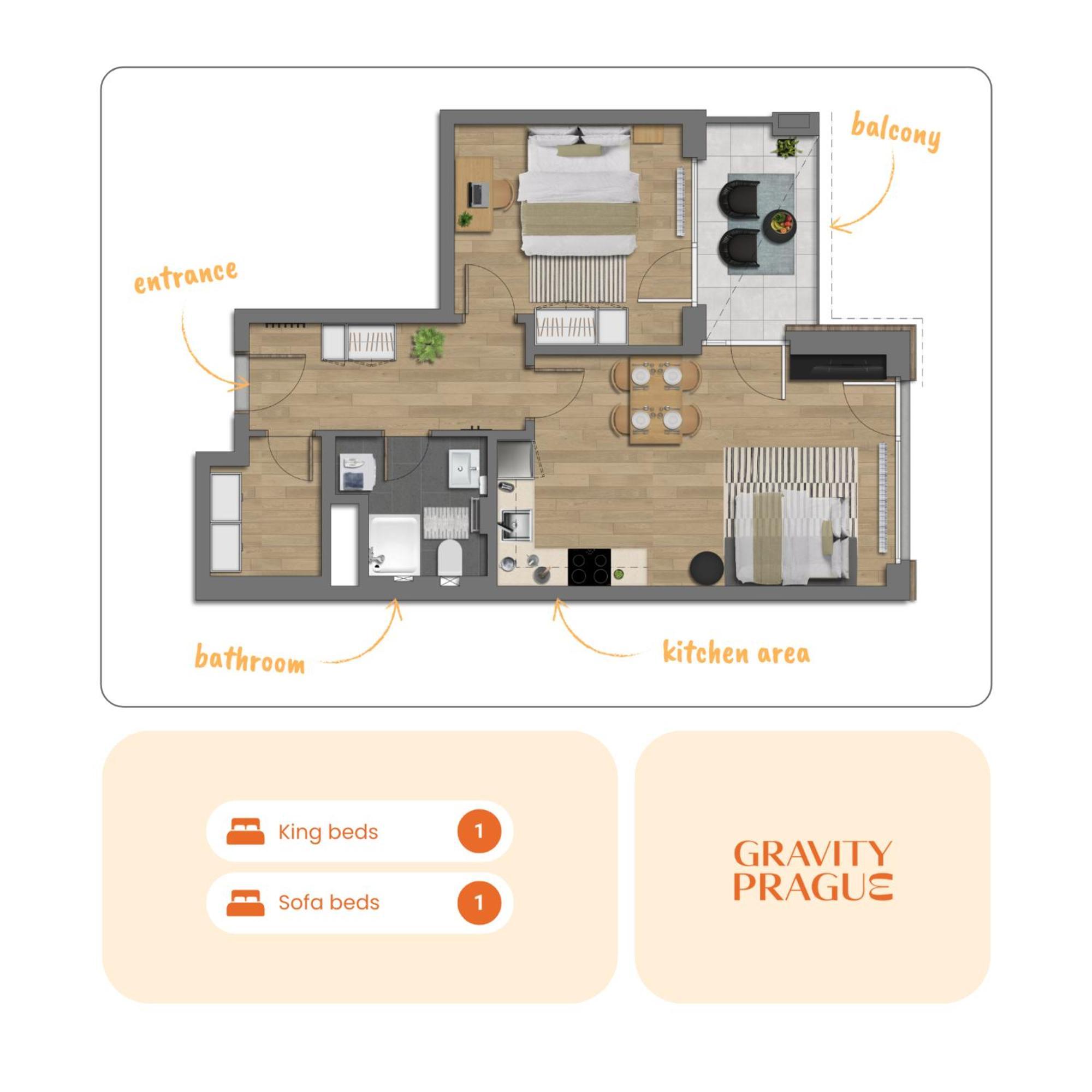 Apartmán Design - Balcony, Free Parking, Yoga, 10 Mins To Center, By Gravity *
